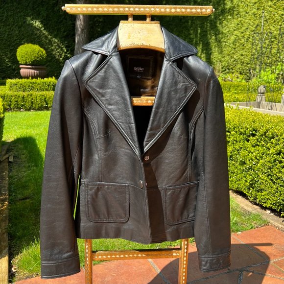 Mossimo Genuine Leather Jacket - Picture 2 of 7